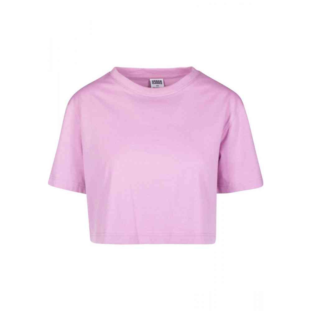 Urban Classics - Short Oversized Crop top - Roze